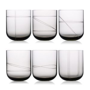 MONACO GRAY ČAŠA SET 6 KOMADA