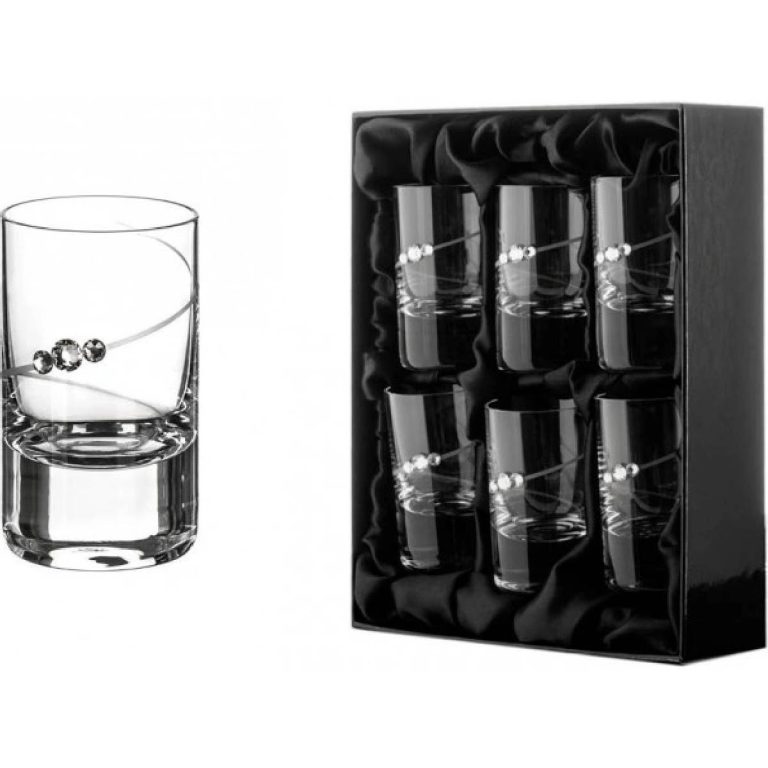 Rakija - Swarovski set 6 kom